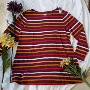Old Navy Maternity striped top NWT!